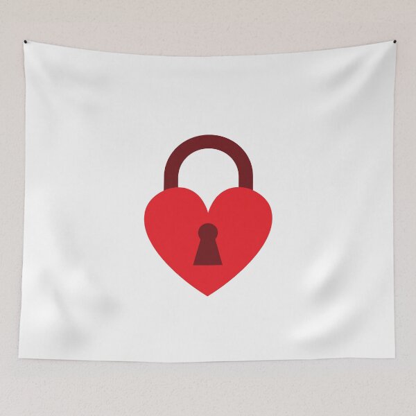 Item preview, Locked Heart Symbol of Love designed and sold by PALAVO.