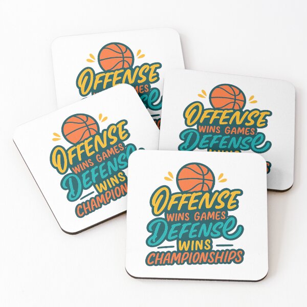Item preview, Offense Wins Games, Defense Wins Championships T-Shirt – Basketball Mindset Tee by Zyorakhi Fashion designed and sold by Zyorakhi Fashion.