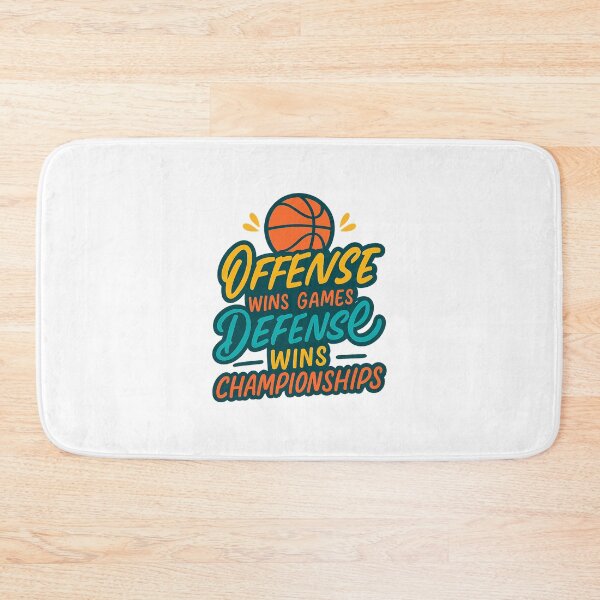 Item preview, Offense Wins Games, Defense Wins Championships T-Shirt – Basketball Mindset Tee by Zyorakhi Fashion designed and sold by Zyorakhi Fashion.