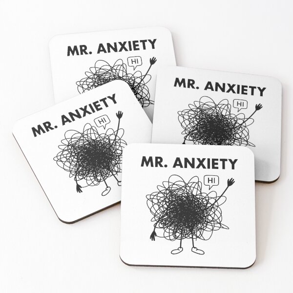 Item preview, Mr Anxiety Funny Anxiety Parody designed and sold by Gamma-Ray.