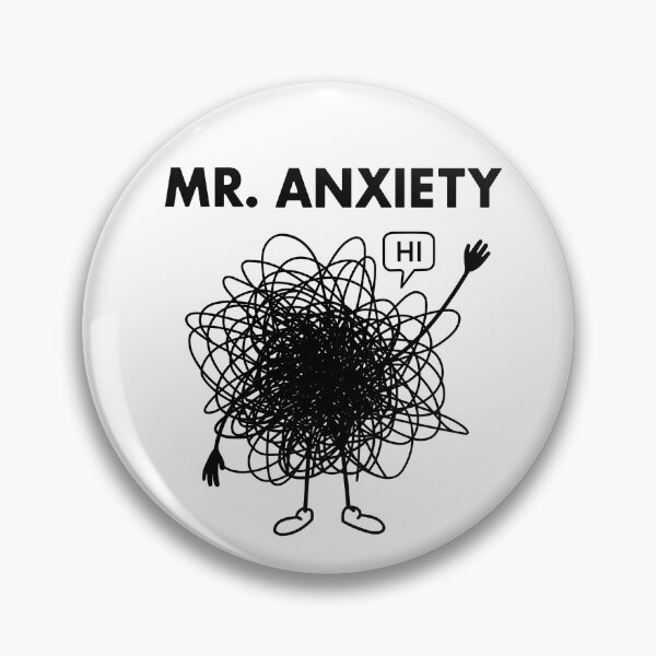 Item preview, Mr Anxiety Funny Anxiety Parody designed and sold by Gamma-Ray.