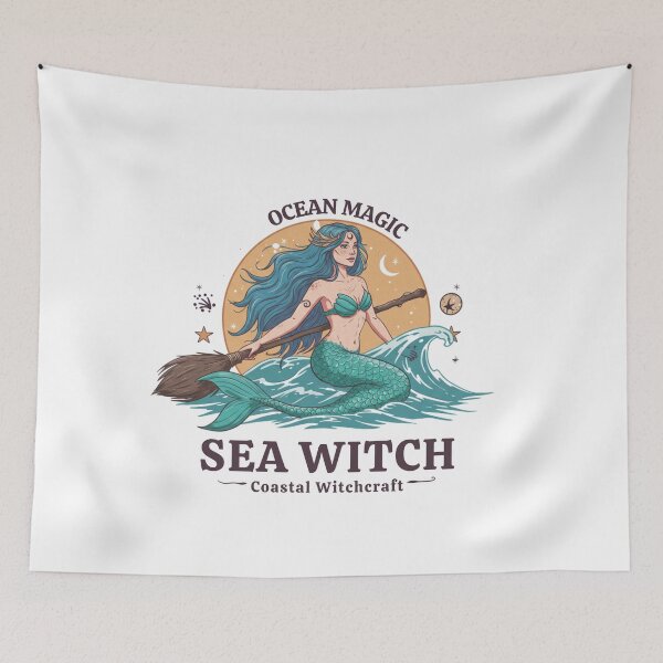 Item preview, Sea Witch | Ocean Magic | Mermaid Witch | Coastal Witchcraft | Beach Spiritual designed and sold by FitEnvy.