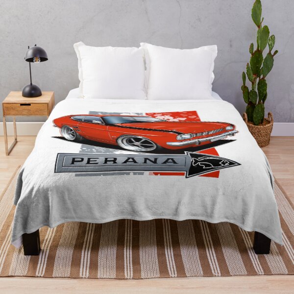 Item preview, Ford Capri Perana Cartoon Illustration Red – Classic Muscle Car Art designed and sold by Petrolhead T-Shirts and Art.