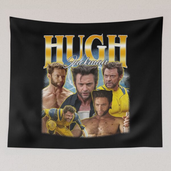 Item preview, Vintage 90s Hugh Jackman Bootleg designed and sold by JacquelinePerki.