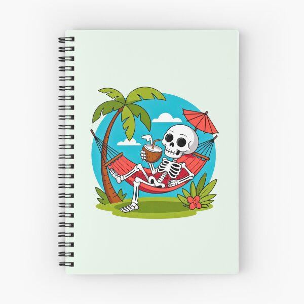 Item preview, Skeleton in Hammock with Coconut designed and sold by VibrArtco.