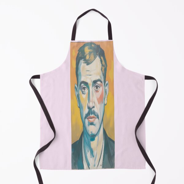 Item preview, Expressive Man Portrait With Moustache By Merch, Limited Edition designed and sold by COOPERFRINK.
