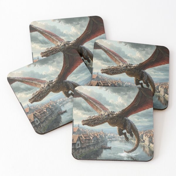 Item preview, Dragon spares the town designed and sold by Charon's Wares.