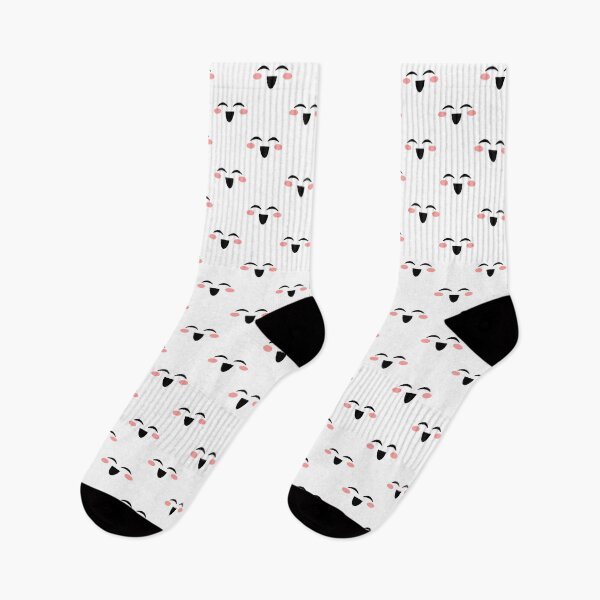 Item preview,  Cute kawaii blushing happy face pattern designed and sold by BlushyPrint.