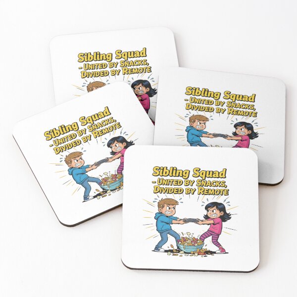 Item preview, Sibling Squad Funny Family Quote designed and sold by TeeeCrafted.