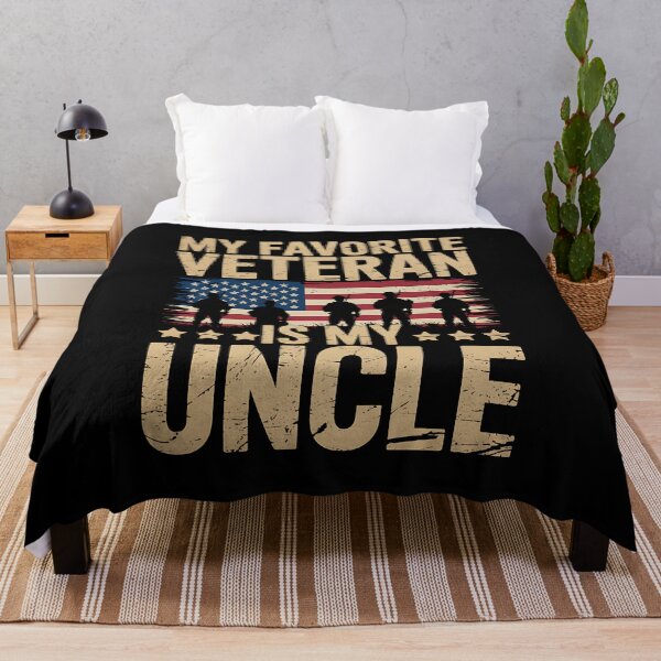 Item preview, My Favorite Veteran Is My Uncle American Flag Veterans Day designed and sold by BakeryDozen.