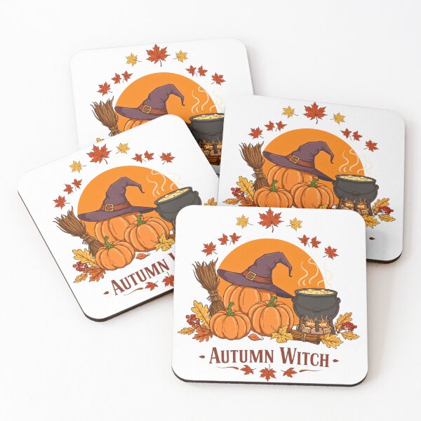 Item preview, Autumn Witch | Fall Witch | Halloween Witch | Seasonal Magic | Pumpkin Spice Witch designed and sold by FitEnvy.
