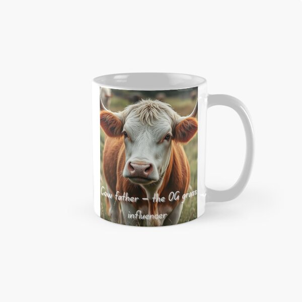 Item preview, Cow father – the OG grass influencer designed and sold by SSMC DREAM DESIGN.