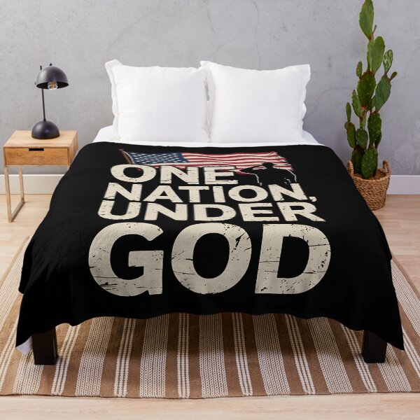 Item preview, One Nation Under God, Veterans Patriot US Flag Memorial Day designed and sold by BakeryDozen.