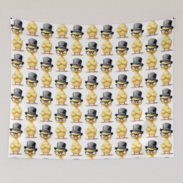 Item preview, Dapper Duckling In Top Hat And Glasses Png By Merch, Limited Edition designed and sold by COOPERFRINK.