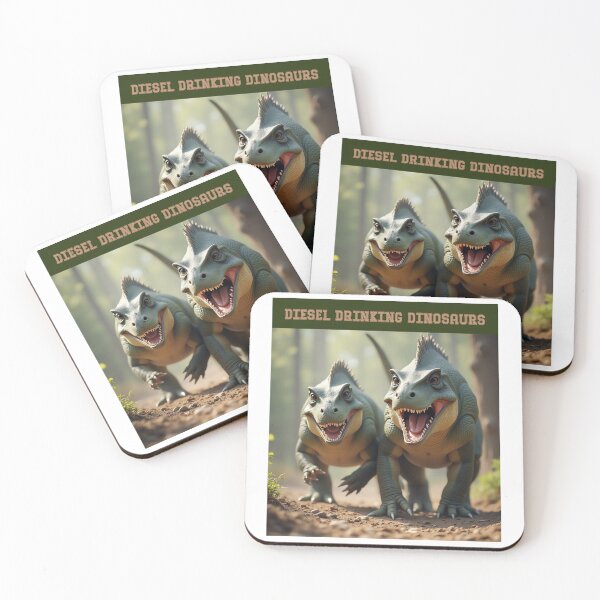 Item preview, Iguanodons joking designed and sold by Diesel Drinking Dinosaurs.