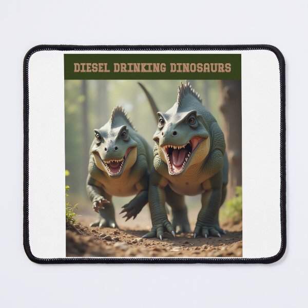Item preview, Iguanodons joking designed and sold by Diesel Drinking Dinosaurs.