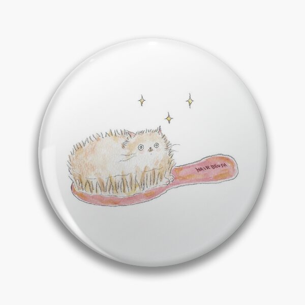 Item preview, cute cat brush designed and sold by clairebrady135.