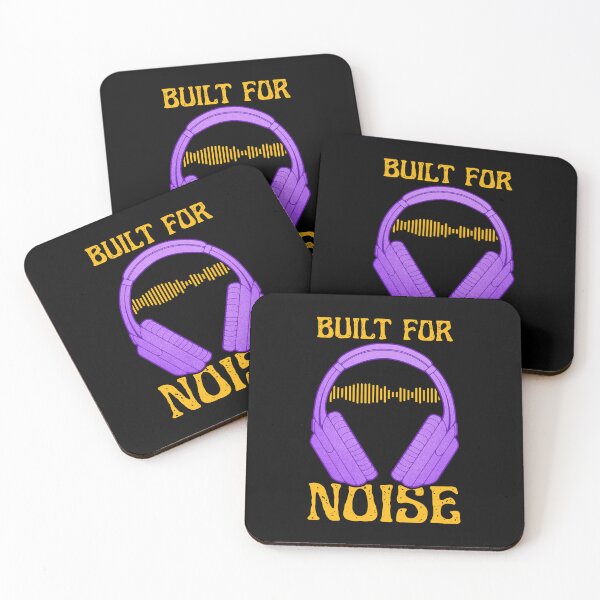 Item preview, Music Lover Headphones Built For Noise designed and sold by ObsidianDaz.