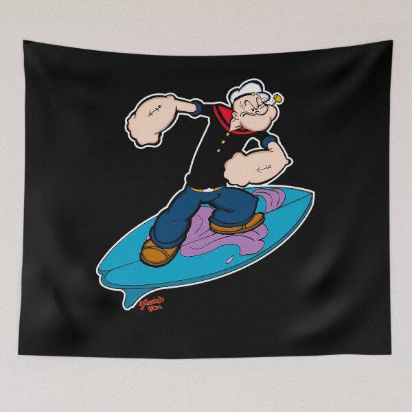 Item preview,  Surfs Up Sailor Retro Toon Wave Rider designed and sold by RolandRodrigues.