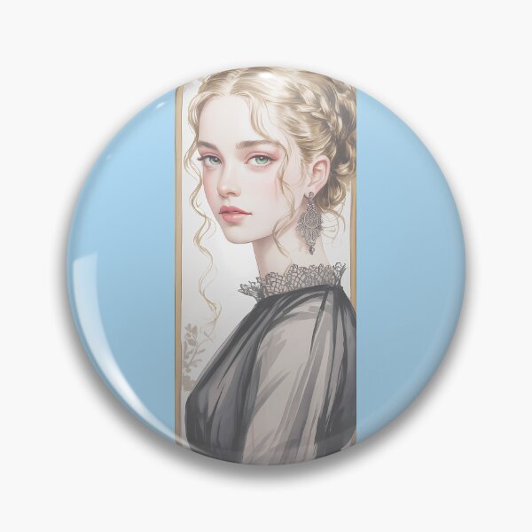 Item preview, Victorian Woman Portrait, Vintage Beauty Art By Merch, Limited Edition designed and sold by COOPERFRINK.