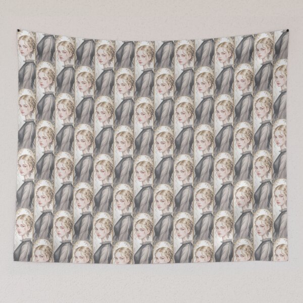 Item preview, Victorian Woman Portrait, Vintage Beauty Art By Merch, Limited Edition designed and sold by COOPERFRINK.