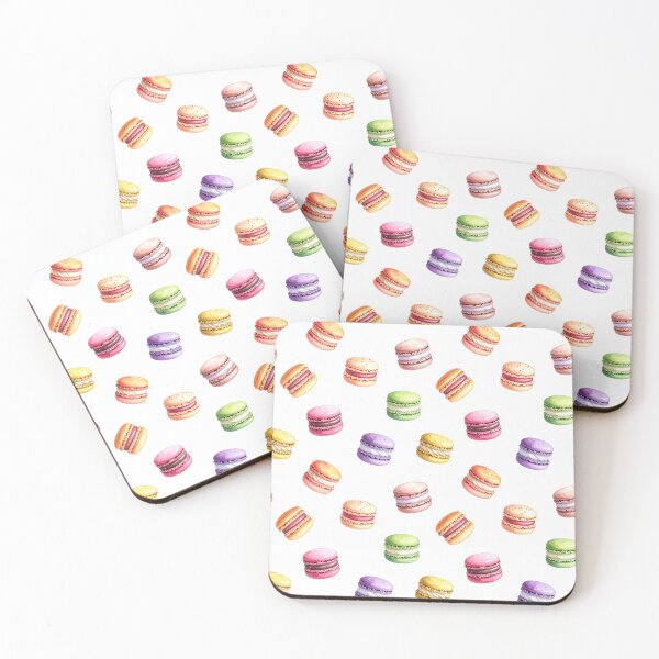 Item preview, Aquarelle macaroons seamless pattern designed and sold by NadiiArt.