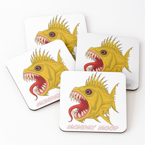 Item preview, Angry Fish - Monday Mood designed and sold by Hungry4Creativity.