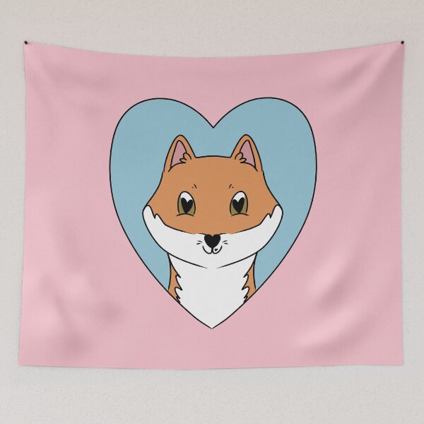 Item preview, Cute Fox designed and sold by HugSomeNettles.