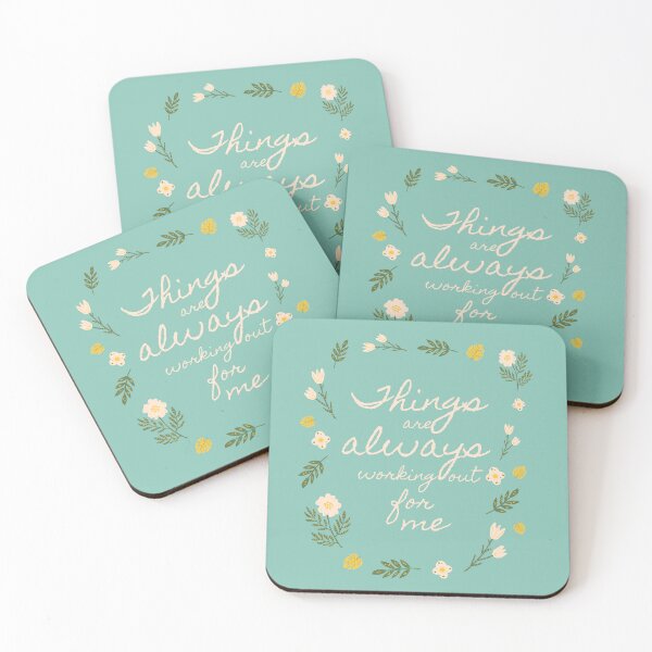 Item preview, Things are always working out for me. - affirmation designed and sold by TheStorymossHouse.