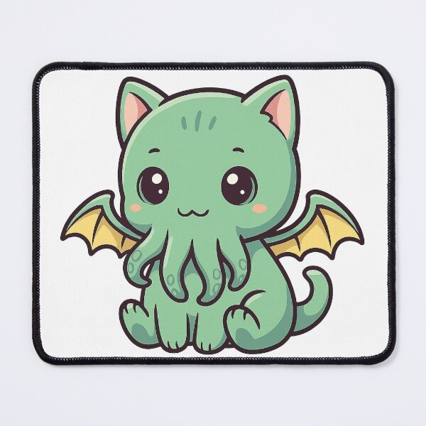 Item preview, Cathulhu – Eldritch Cat (Kawaii Cthulhu Cat, Spooky Cute) designed and sold by WitchlightNight.