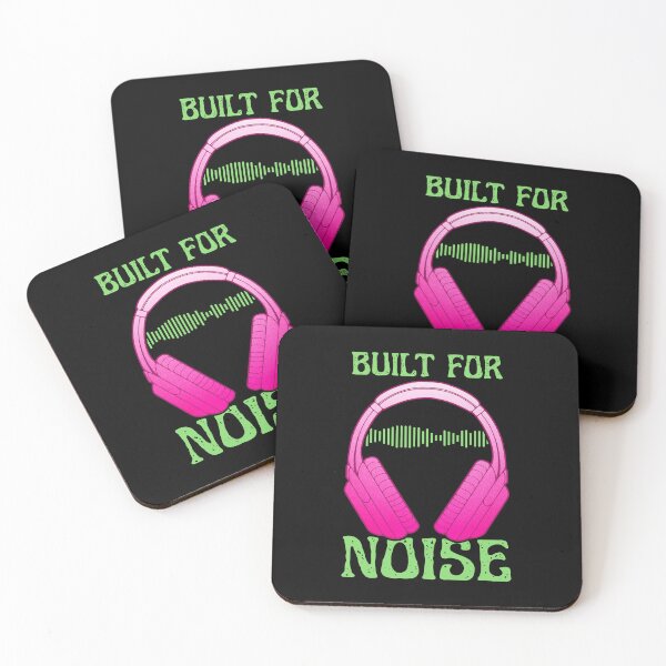 Item preview, Music Lover Headphones Built For Noise designed and sold by ObsidianDaz.