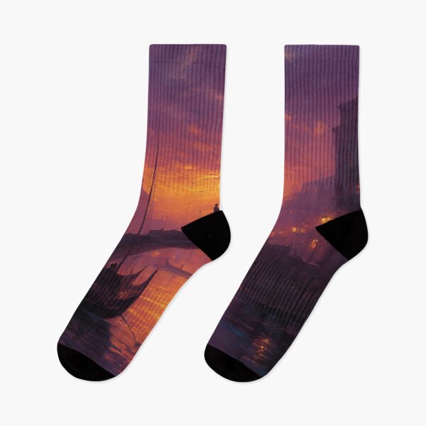 Item preview, Couple on a Bridge in Venice at Sunset designed and sold by Rtymer.