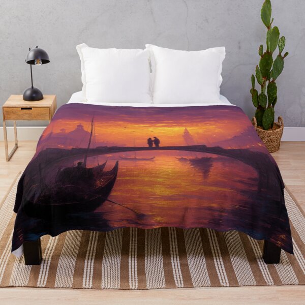 Item preview, Couple on a Bridge in Venice at Sunset designed and sold by Rtymer.