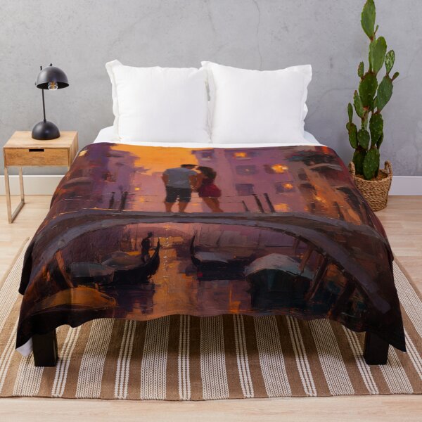 Item preview, Couple on a Bridge in Venice at Sunset designed and sold by Rtymer.