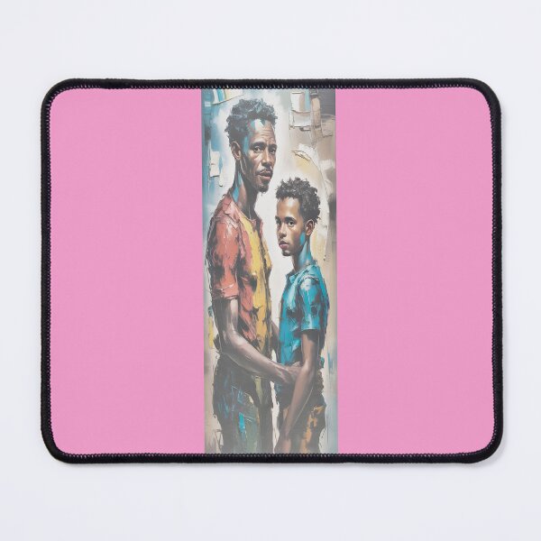 Item preview, Bold Father Son Oil Paint Portrait By Merch, Limited Edition designed and sold by COOPERFRINK.