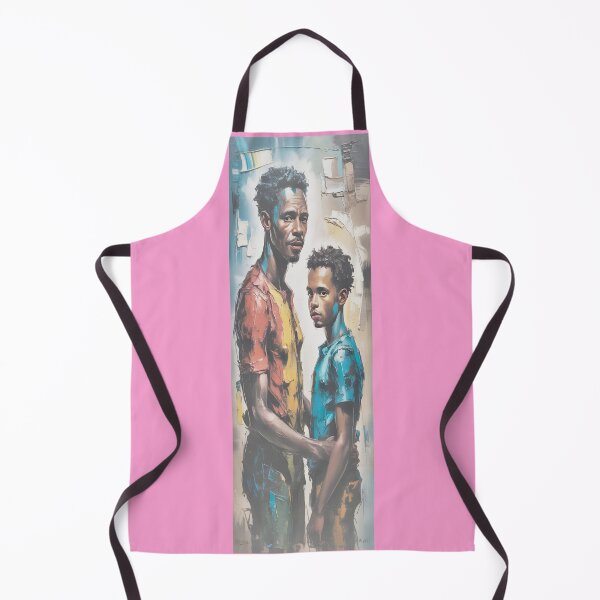 Item preview, Bold Father Son Oil Paint Portrait By Merch, Limited Edition designed and sold by COOPERFRINK.