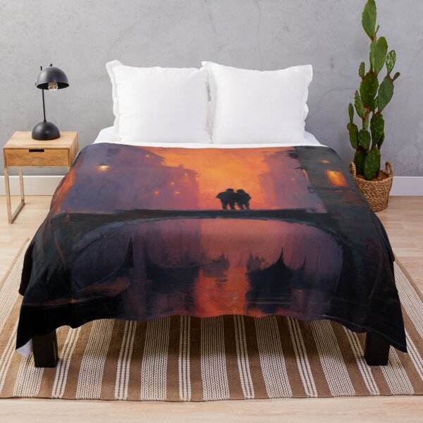 Item preview, Couple on a Bridge in Venice at Sunset designed and sold by Rtymer.