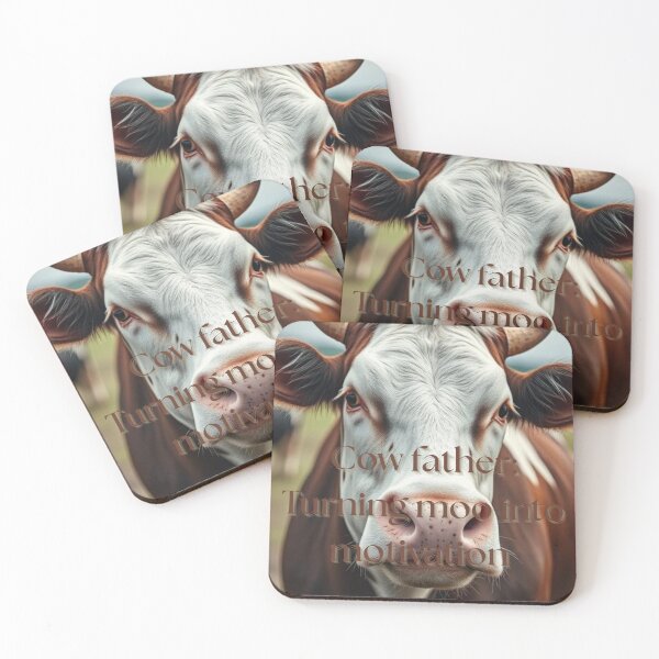 Item preview, Cow father: Turning moo into motivation designed and sold by SSMC DREAM DESIGN.