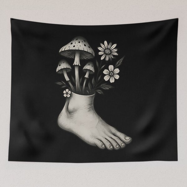 Item preview, The Floral Foot designed and sold by AnnaEvans1.
