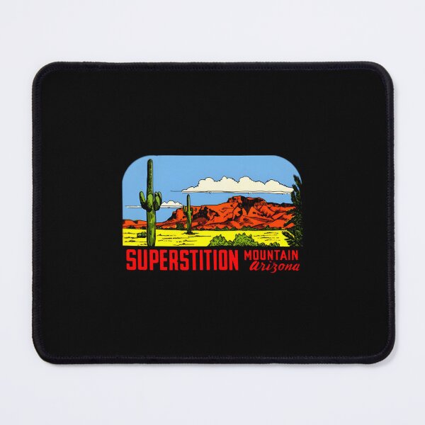Item preview, Superstition Mountains Arizona Vintage Travel Decal Classic 		 designed and sold by rrufinip12.