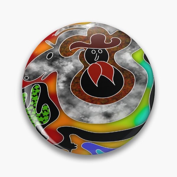 Item preview, Abstract Cowboy Spirit designed and sold by Nadineheaven.
