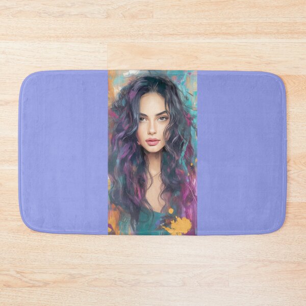 Item preview, Colorful Woman Portrait Abstract Art By Merch, Limited Edition designed and sold by COOPERFRINK.