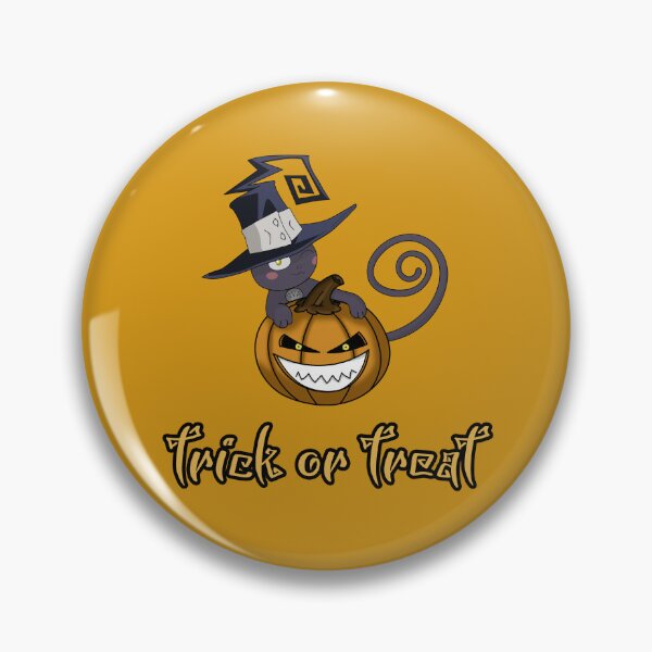 Item preview, Halloween Cat with Pumpkin designed and sold by KumaKumaDesigns.