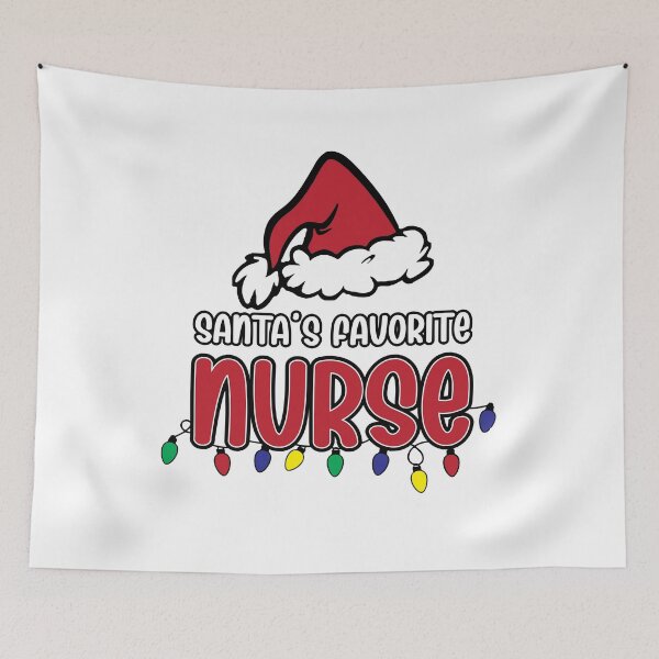 Item preview, Santa's Favorite Nurse designed and sold by PryzmSquirrel.