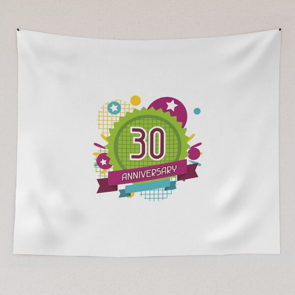 Item preview, Colorful Pop Art 30 Years Anniversary designed and sold by PALAVO.
