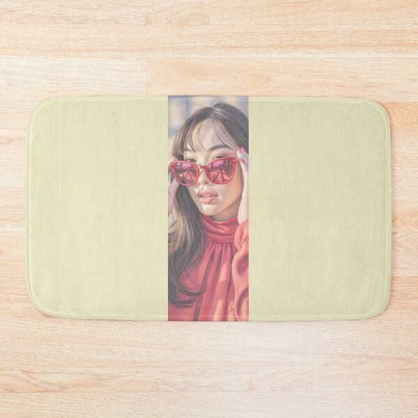 Item preview, Red Sunglasses And Lips Portrait By Merch, Limited Edition designed and sold by MADISYNDONALD.