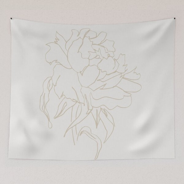 Item preview, Peony - Inverse Gold - Modern Essence designed and sold by averyhopestudio.