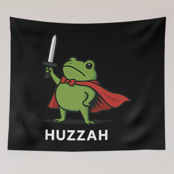 Item preview,  Huzzah Frog designed and sold by AnnaEvans1.