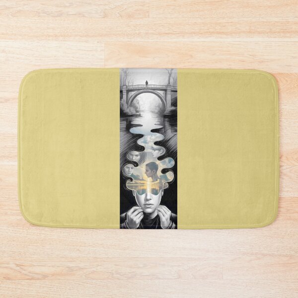 Item preview, Surreal Mindscape Bridge To Inner World By Merch, Limited Edition designed and sold by MADISYNDONALD.