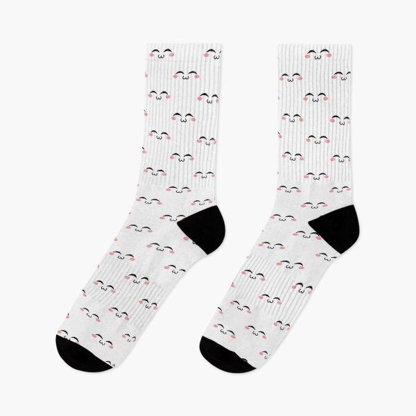 Item preview, Cute kawaii blushing uwu face pattern designed and sold by BlushyPrint.